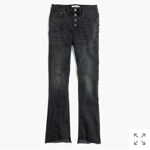 Madewell Cali demi-boot jeans: asymmetrical hem